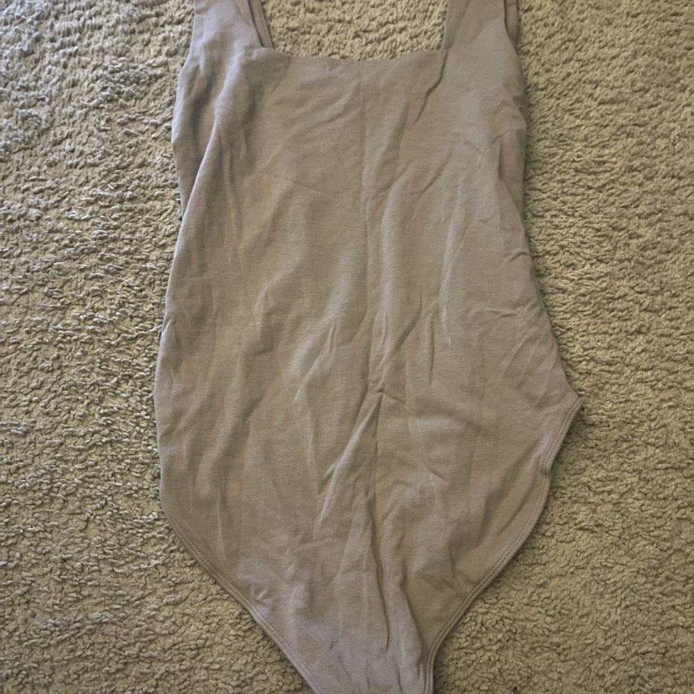 Women’s Tan Bodysuit. Never worn!